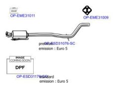 OPTIMAL OP-EXSMB073 — Sistem de evacuare complet