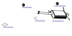 OPTIMAL OP-EXSMD186 — Sistem de evacuare complet