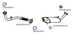 OPTIMAL OP-EXSNS259 — Sistem de evacuare complet