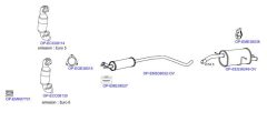 OPTIMAL OP-EXSPG124 — Sistem de evacuare complet