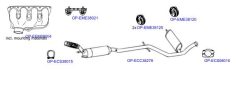 OPTIMAL OP-EXSPG335 — Sistem de evacuare complet