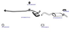 OPTIMAL OP-EXSRN174 — Sistem de evacuare complet