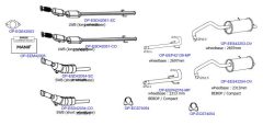 OPTIMAL OP-EXSRN361 — Выхлопная система в сборе