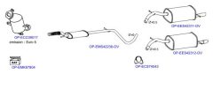 OPTIMAL OP-EXSRN736 — Sistem de evacuare complet