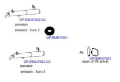 OPTIMAL OP-EXSSM005 — Sistem de evacuare complet