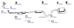OPTIMAL OP-EXSST184 — Sistem de evacuare complet