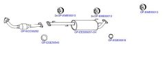 OPTIMAL OP-EXSTY052 — Sistem de evacuare complet