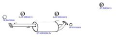 OPTIMAL OP-EXSTY053 — Sistem de evacuare complet