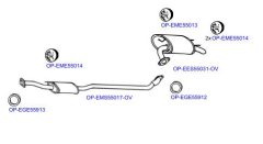 OPTIMAL OP-EXSTY195 — Sistem de evacuare complet