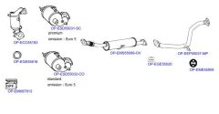 OPTIMAL OP-EXSTY439 — Sistem de evacuare complet