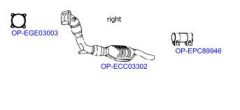 OPTIMAL OP-EXSVG573 — Выхлопная система в сборе