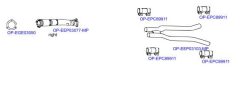 OPTIMAL OP-EXSVG672 — Выхлопная система в сборе