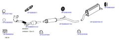 OPTIMAL OP-EXSVW1240 — Выхлопная система в сборе