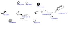 OPTIMAL OP-EXSVW1241 — Выхлопная система в сборе