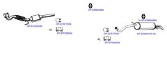OPTIMAL OP-EXSVW974 — Выхлопная система в сборе