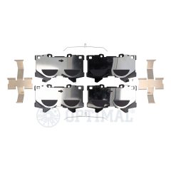 OPTIMAL BP-13048 — Колодки тормозные дисковые
