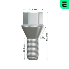 OPTIMAL OP-UWB10006-20 — Колёсный болт