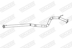 WALKER 10857 — Țeavă de eșapament