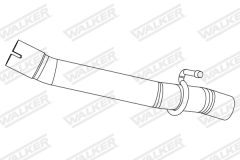 WALKER 10875 — Țeavă de eșapament