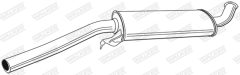 WALKER 16875 — Tobă de eșapament intermediară