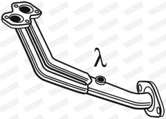 WALKER 21853 — Выхлопная труба