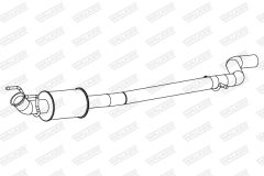 WALKER 24329 — Средний глушитель