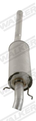 WALKER 24347 — Tobă de eșapament intermediară