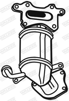 WALKER 28658 — Catalizator