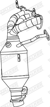 WALKER 28747 — Catalizator