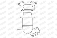 WALKER 28846 — Catalizator