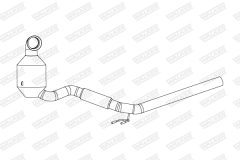 WALKER 28854 — Катализатор