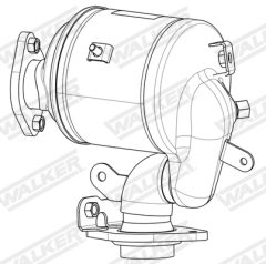 WALKER 73417 — Filtru de particule