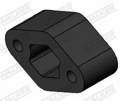 WALKER 81265 — Suport cauciuc tobă de eșapament