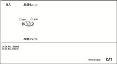 WALKER DWK128992 — Выхлопная система в сборе