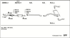 WALKER FOK026577AA — Выхлопная система в сборе