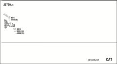 WALKER KIK008452 — Sistem de evacuare complet