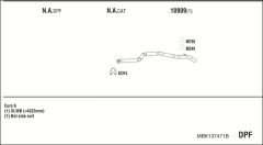 WALKER MBK137471B — Sistem de evacuare complet
