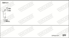 WALKER OPK007241 — Sistem de evacuare complet