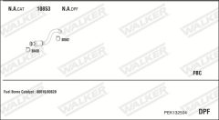WALKER PEK132504 — Sistem de evacuare complet