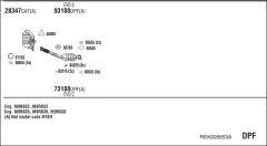 WALKER REK026653A — Sistem de evacuare complet