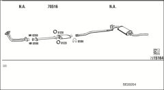 WALKER SE20204 — Выхлопная система в сборе