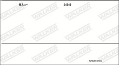 WALKER SEK139736 — Выхлопная система в сборе