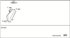 WALKER SMK032820B — Sistem de evacuare complet