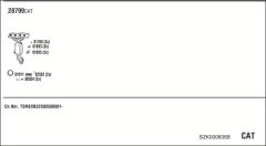 WALKER SZK000835B — Sistem de evacuare complet