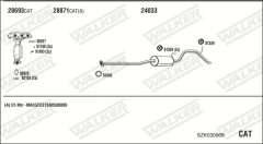 WALKER SZK030968 — Sistem de evacuare complet