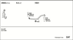 WALKER TOK030715A — Sistem de evacuare complet