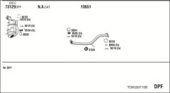 WALKER TOK030715B — Sistem de evacuare complet