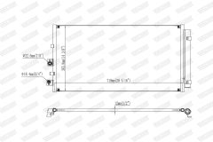 WALKER WCD00333 — Radiator aer condiționat