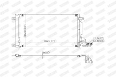 WALKER WCD00348 — Radiator aer condiționat