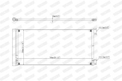 WALKER WCD00359 — Radiator aer condiționat
